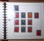 1930 Spanish American issue: study on 26 album pages,