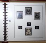 1930 Spanish American issue: study on 26 album pages,