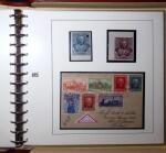 1930 Spanish American issue: study on 26 album pages,