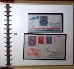 1930 Spanish American issue: study on 26 album pages,