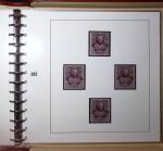 1930 Spanish American issue: study on 26 album pages,