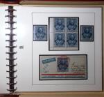 1930 Spanish American issue: study on 26 album pages,