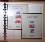 1930 Spanish American issue: study on 26 album pages,
