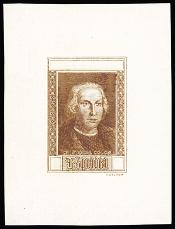 1930 Spanish American issue: study on 26 album pages,