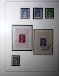 1886-1961, Selection of various proofs and essay mounted