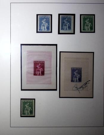 1886-1961, Selection of various proofs and essay mounted