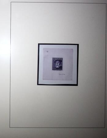 1886-1961, Selection of various proofs and essay mounted