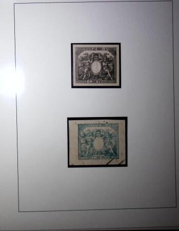 1886-1961, Selection of various proofs and essay mounted