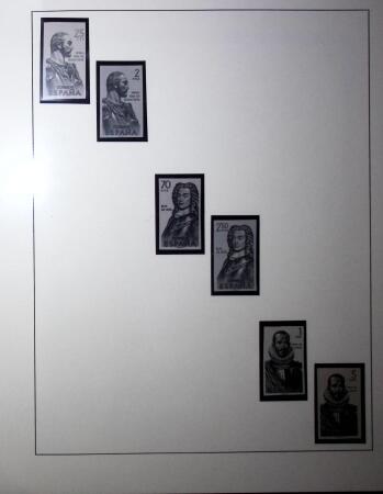 1886-1961, Selection of various proofs and essay mounted