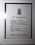 1886-1961, Selection of various proofs and essay mounted