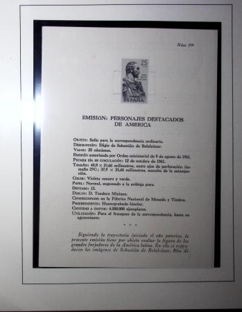1886-1961, Selection of various proofs and essay mounted