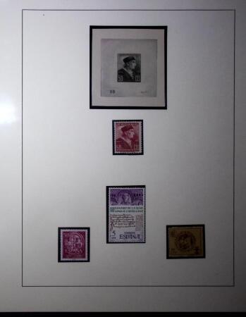 1886-1961, Selection of various proofs and essay mounted