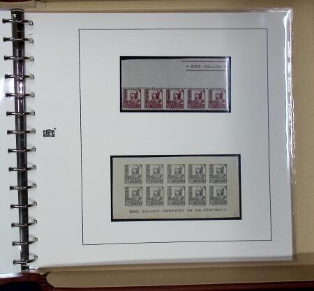 1938-40 Isabella I, Specialised section on 14 albums