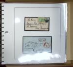 1819-80, Lot of 47 covers and cards, mostly pre-philatelic
