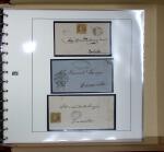 1819-80, Lot of 47 covers and cards, mostly pre-philatelic