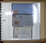1819-80, Lot of 47 covers and cards, mostly pre-philatelic