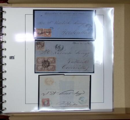 1819-80, Lot of 47 covers and cards, mostly pre-philatelic