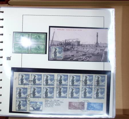 1854-1992, Attractive Christopher Columbus collection