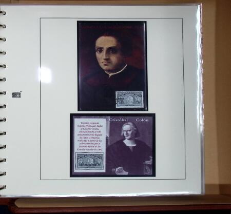 1854-1992, Attractive Christopher Columbus collection
