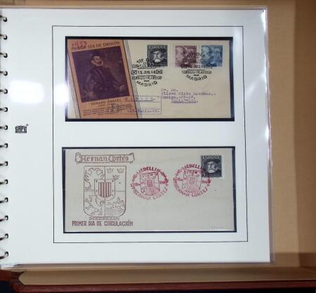 1854-1992, Attractive Christopher Columbus collection