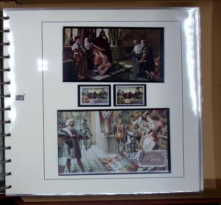 1854-1992, Attractive Christopher Columbus collection