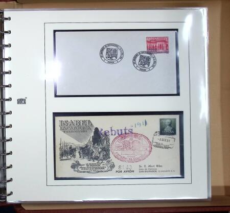 1854-1992, Attractive Christopher Columbus collection