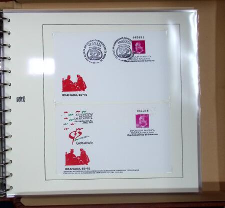 1854-1992, Attractive Christopher Columbus collection