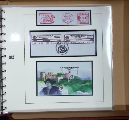 1854-1992, Attractive Christopher Columbus collection