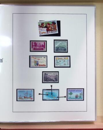 1851-1992, Christopher Columbus thematic balance collection