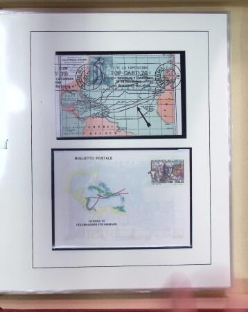 1851-1992, Christopher Columbus thematic balance collection