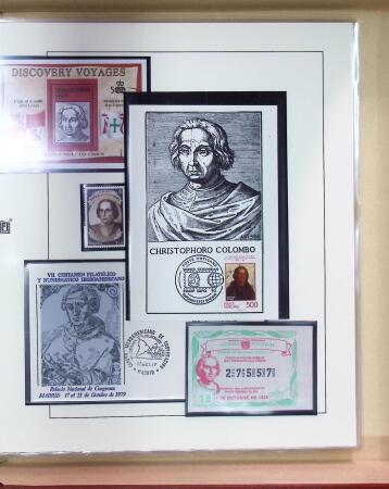 1851-1992, Christopher Columbus thematic balance collection