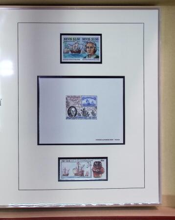 1851-1992, Christopher Columbus thematic balance collection