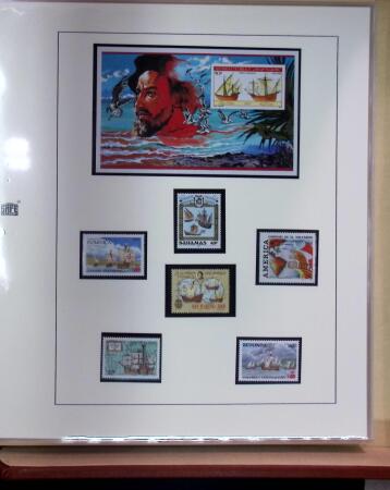 1851-1992, Christopher Columbus thematic balance collection