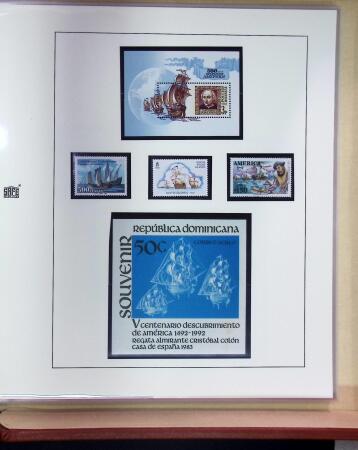 1851-1992, Christopher Columbus thematic balance collection