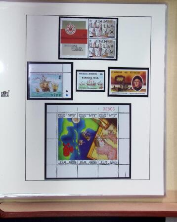 1851-1992, Christopher Columbus thematic balance collection