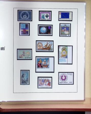 1851-1992, Christopher Columbus thematic balance collection