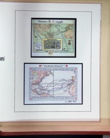 1851-1992, Christopher Columbus thematic balance collection