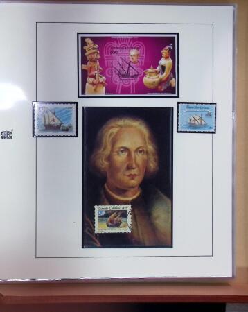 1851-1992, Christopher Columbus thematic balance collection