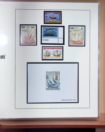 1851-1992, Christopher Columbus thematic balance collection