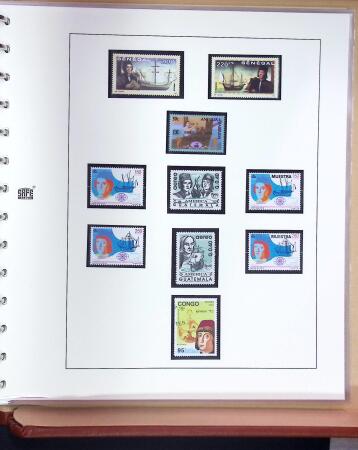 1851-1992, Christopher Columbus thematic balance collection
