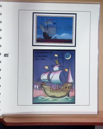 1851-1992, Christopher Columbus thematic balance collection