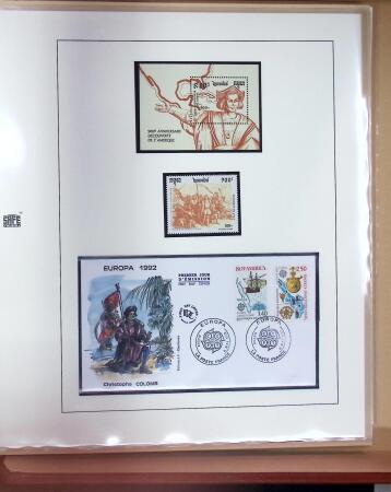 1851-1992, Christopher Columbus thematic balance collection