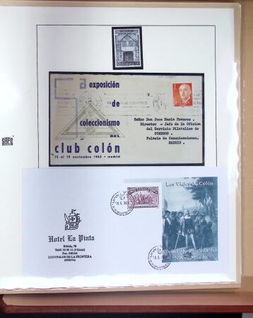 1851-1992, Christopher Columbus thematic balance collection