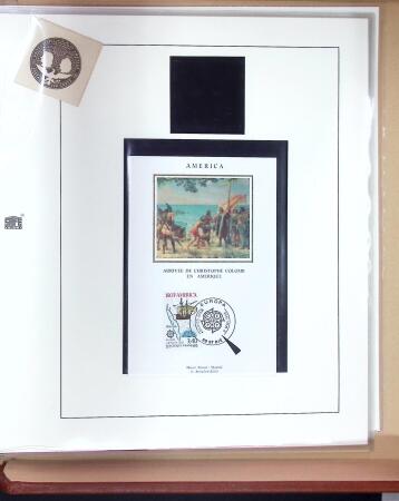 1851-1992, Christopher Columbus thematic balance collection