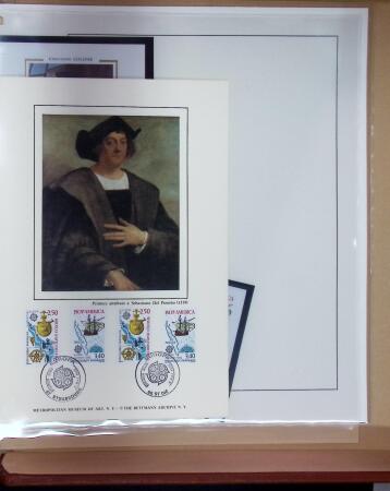 1851-1992, Christopher Columbus thematic balance collection