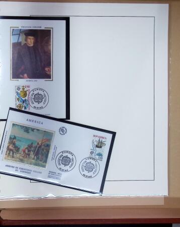 1851-1992, Christopher Columbus thematic balance collection
