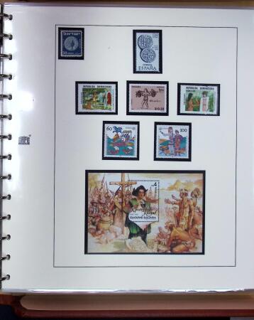 1851-1992, Christopher Columbus thematic balance collection