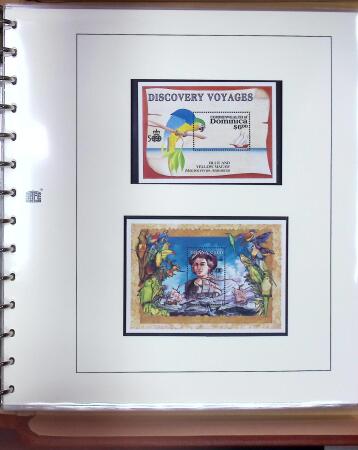 1851-1992, Christopher Columbus thematic balance collection