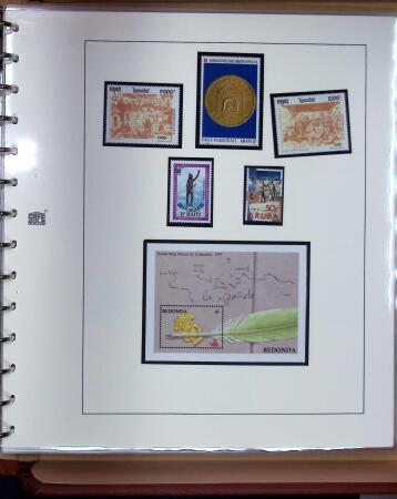 1851-1992, Christopher Columbus thematic balance collection
