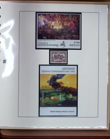 1851-1992, Christopher Columbus thematic balance collection